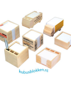 houten kubusblokken