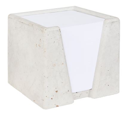 papierhouder van beton
